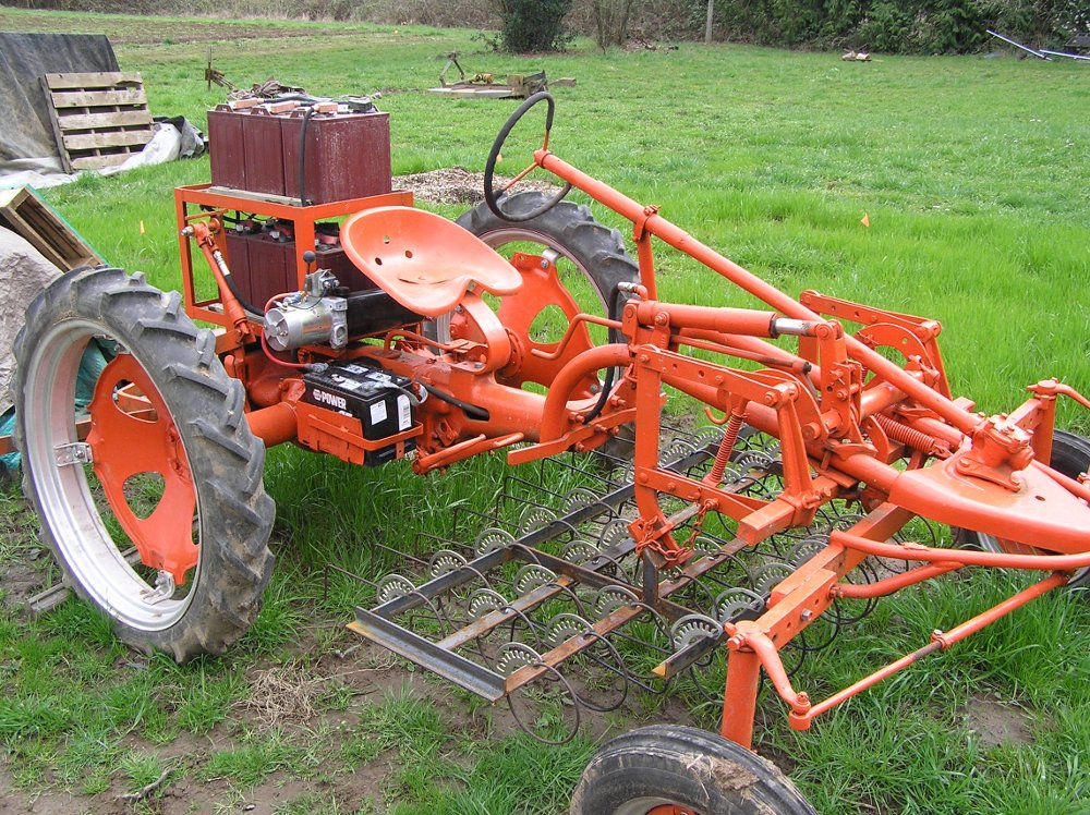Electric Tractor Conversion Farm Hack